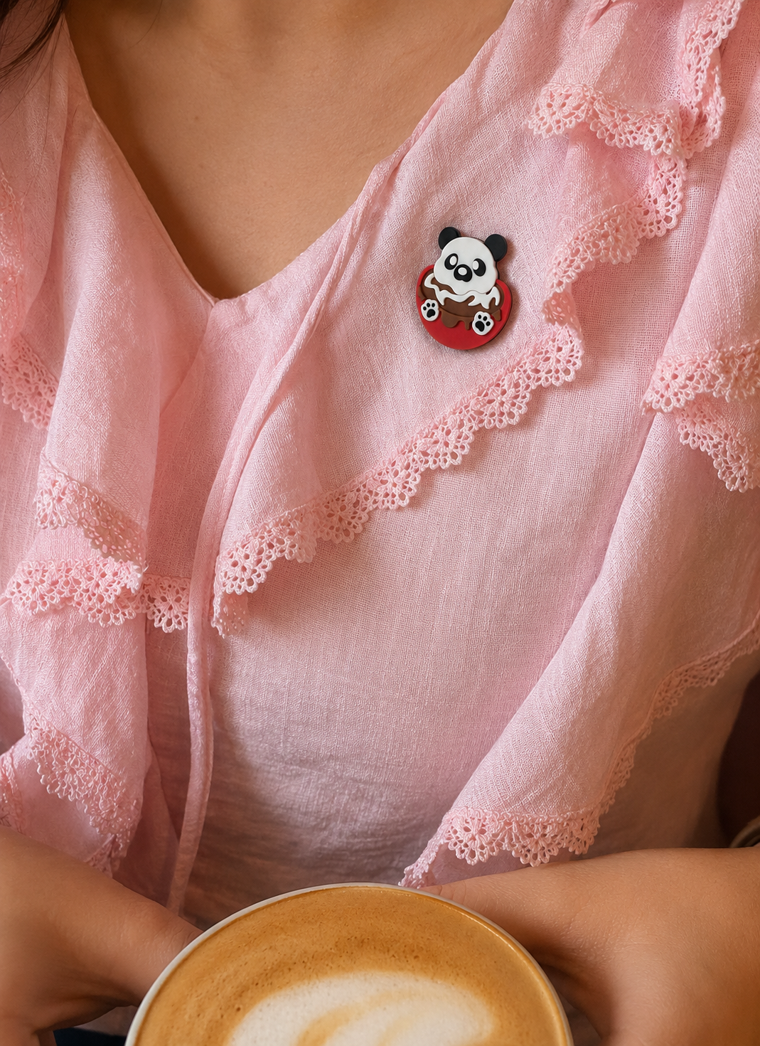 Pin Panda în cafeluță